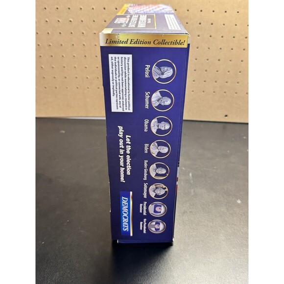 2020 Battle for the White House Chess Set Democrats vs Republicans COA NEW - Picture 2 of 4